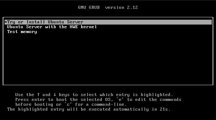 Ubuntu Installation Page